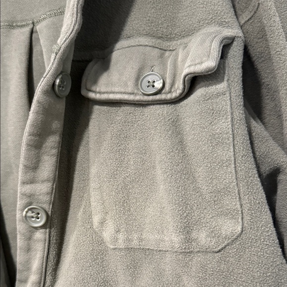 Z Supply Olive Green Button-Up Top - Picture 3 of 3